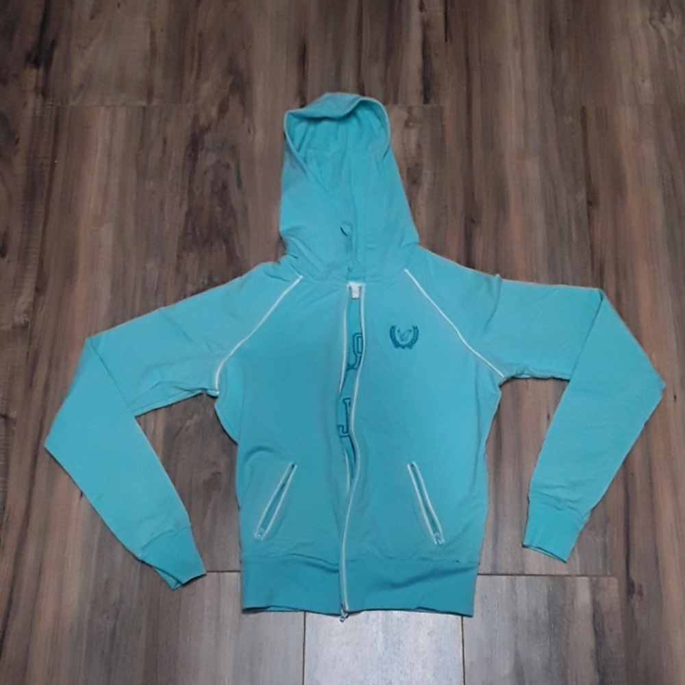 Zip up sweatshirt with hood